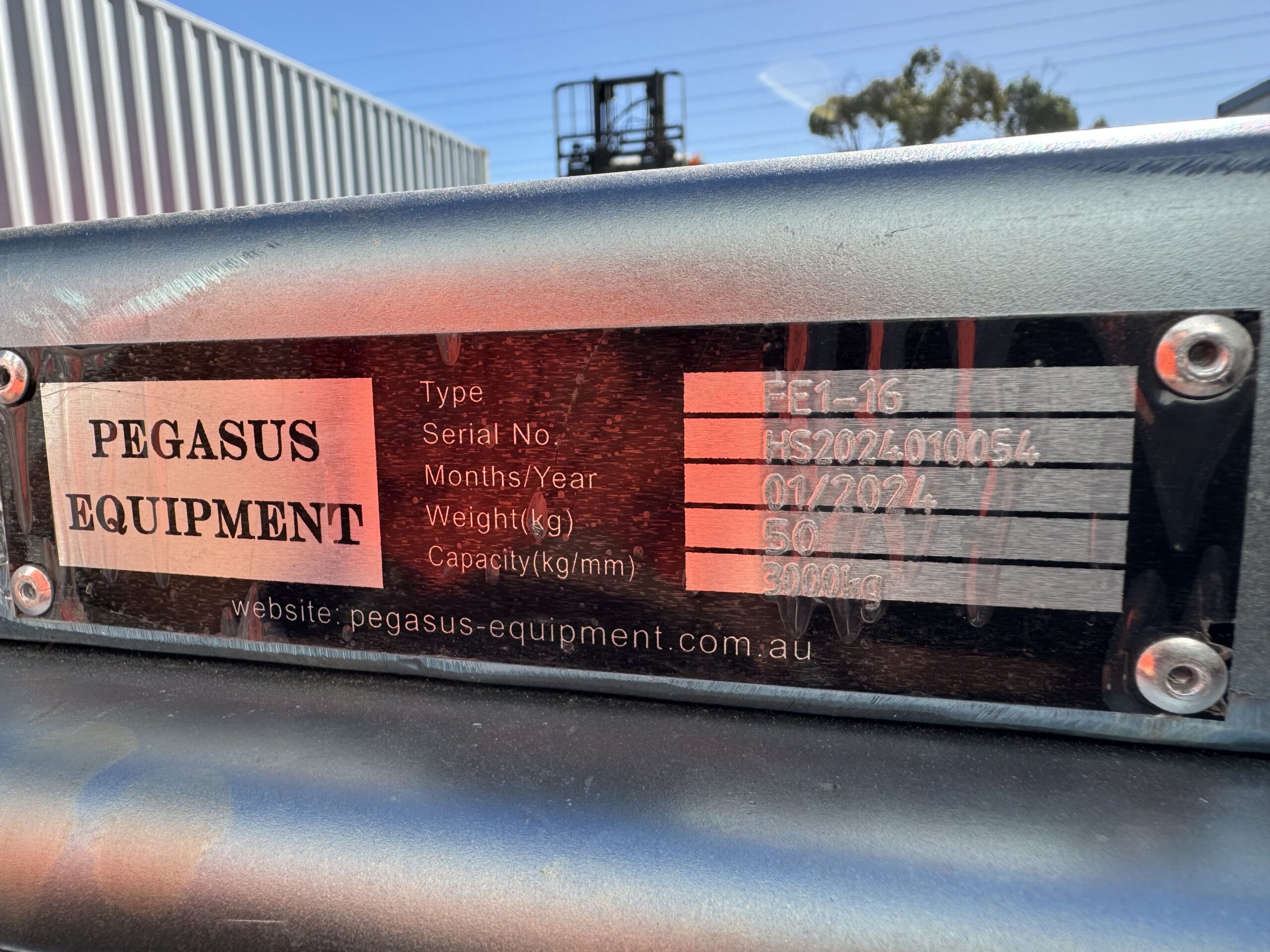 Forklift Tyne Extensions 2.4M (Pair) Perth Equipment Sales